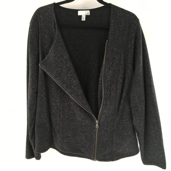 14TH & UNION Zip Closure Sweater (W2-178) - Picture 1 of 9
